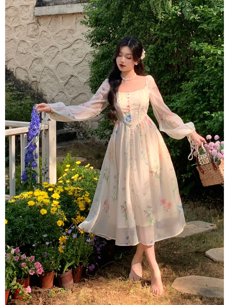 Cottagecore Floral Dress The Cottagecore Cottagecore Floral Dress The Cottagecore