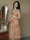 Vintage 2 Way Ruffled Dress