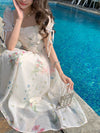 Princess Floral Puffy Dress