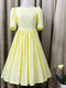 Vintage Back Bow Dress