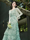 Fairy Ruffled Dress + Cardigan