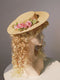 Vintage Flower Flat Hat