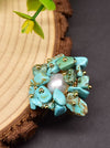 Turquoise Flower Ring