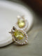 Large Oval CZ Diamond Earrings