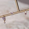 Purple Butterfly CZ Diamond Earrings 3pcs