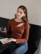 Romantic 3D Flower Knit Top