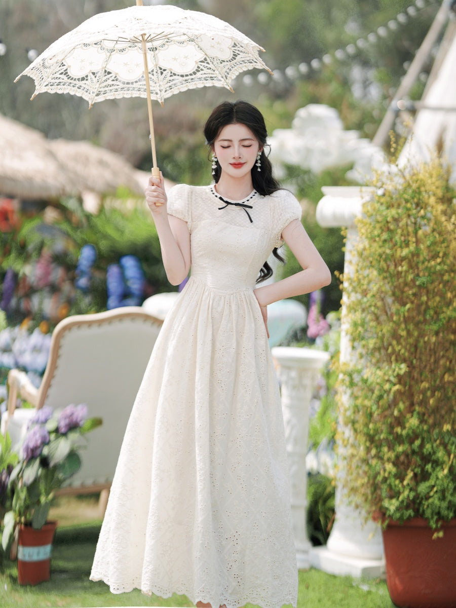 Princesscore White Dress– The Cottagecore