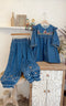 Super Cute Denim Embroidered Bloomers