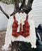 Romantic Academia Cotton Blouse + Plaid Vest + Skirt 3pcs Set