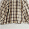 Mori Kei Lace Collar Plaid Blouse