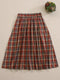 Plaid A Skirt