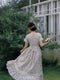 Vintage Cotton Floral Dress
