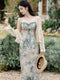 Feminine Floral Slip Dress + Lace Cardigan