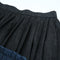 Cotton Denim A Skirt