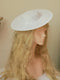 Solid Color Fascinator Hat