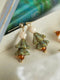 Vintage Christmas Tree Earrings