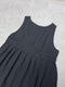 100% Linen 2 Way Overall Dress