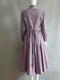 Customized Vintage Purple Lace Trim Dress