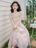 Magical Rose Pink Tulle Dress