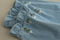 Embroidered Hem Jeans