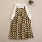 Cute Polka Dot Overall Dress