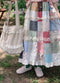 Cute Unique Patchwork Skirt