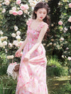 Fairy Pink Floral Dress