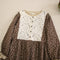 Lace Patchwork Farmcore Dress