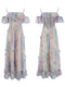 Fairycore Painting Print Dress