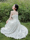Fairy White Slip Dress + White Cardigan