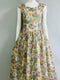 High Count Cotton Vintage Floral Dress