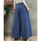 Patchwork Wide Leg Jeans