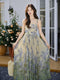 Big Hem Printed Slip Dress