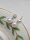 Versatile Faux Pearl Earrings