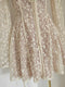 Vintage Butterfly Lace Puffy Dress(With Pad)