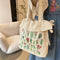 Naturecore Embroidered Handbag