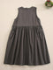 Overall Dress With Pockets