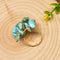 Turquoise Flower Ring