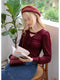 Long Sleeve Slim Fit Drawstring Shirt