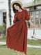 Vintage Hollowed Beach Dress