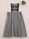 Lace Patchwork Pinafore Dress
