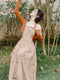 Halter Neck Slip Dress + Cardigan 2Pcs Set
