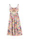 Romantic Floral Printed Dress