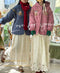 Super Cute Little Girl Embroidered Quilted Coat