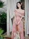 Off Shoulder Cottagecore Dress