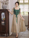 Medieval Lace Up Vest + Off Shoulder Dress