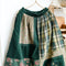 Forest Vibe Patchwork Skirt