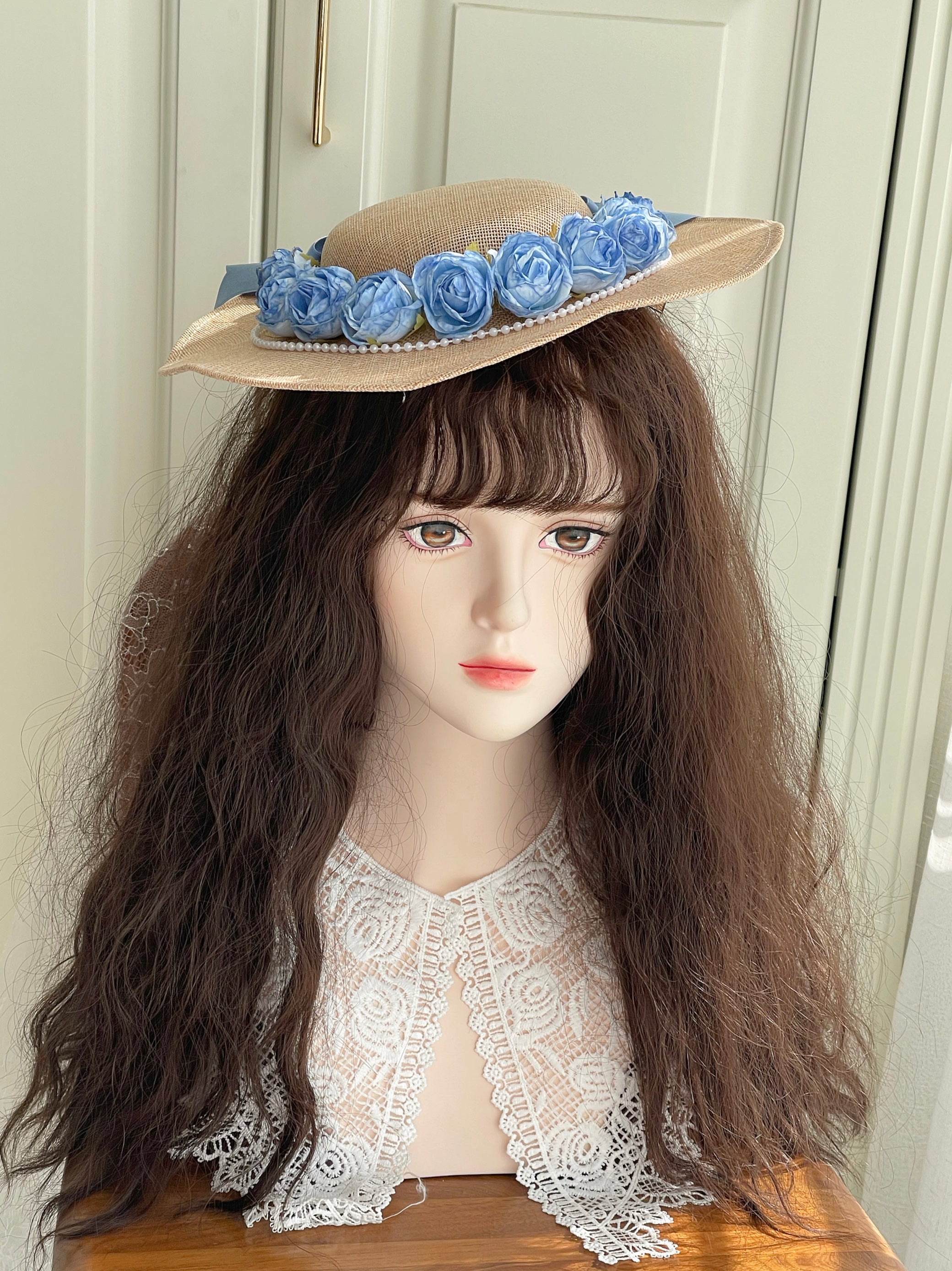 Vintage Flower Pearl Hat– The Cottagecore