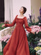 2 Way Red Belted Dress