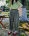 Solid Color Linen Bloomers